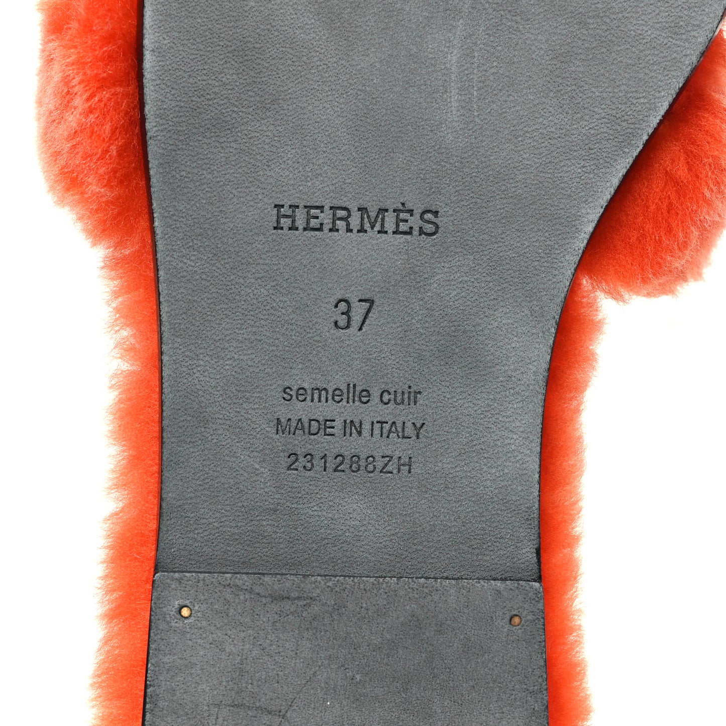 Woolskin Oran Sandals 37 Orange