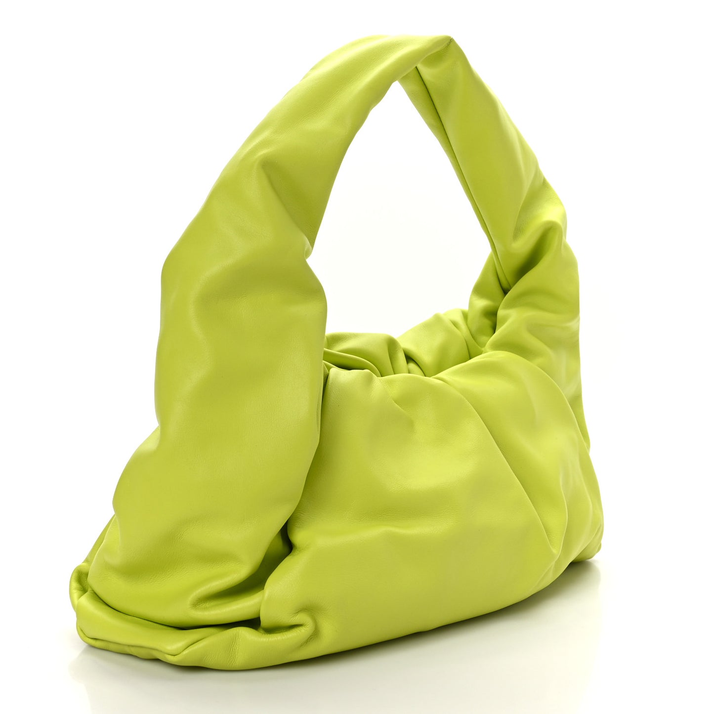 Smooth Butter Calfskin Small The Shoulder Pouch Acid Kiwi