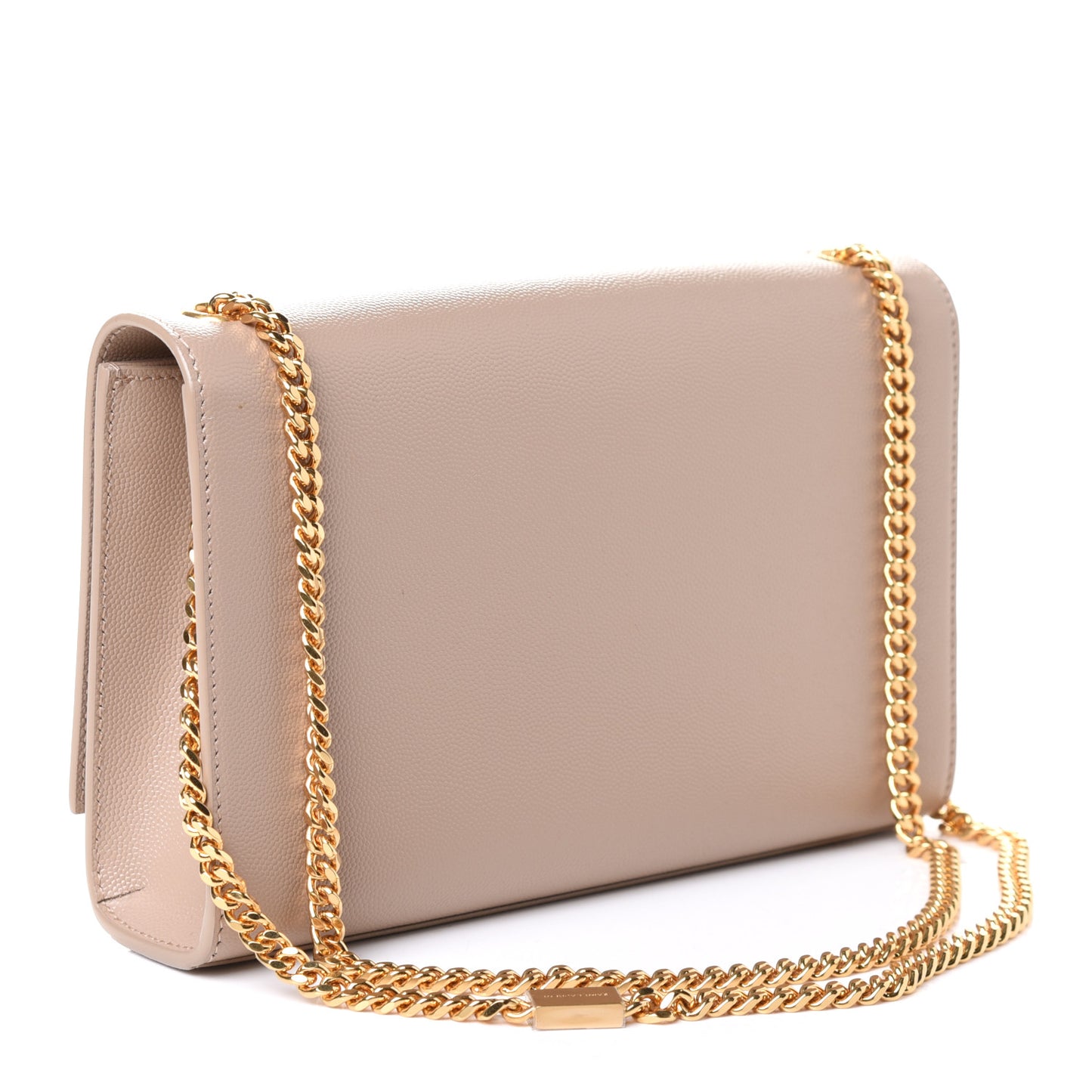 Grain De Poudre Medium Monogram Kate Satchel Dark Beige
