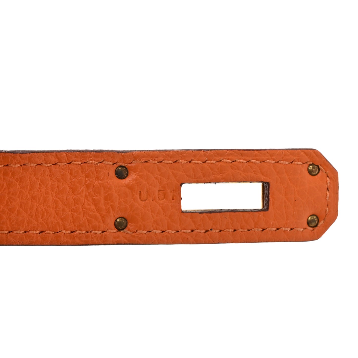 Togo Birkin 35 Orange