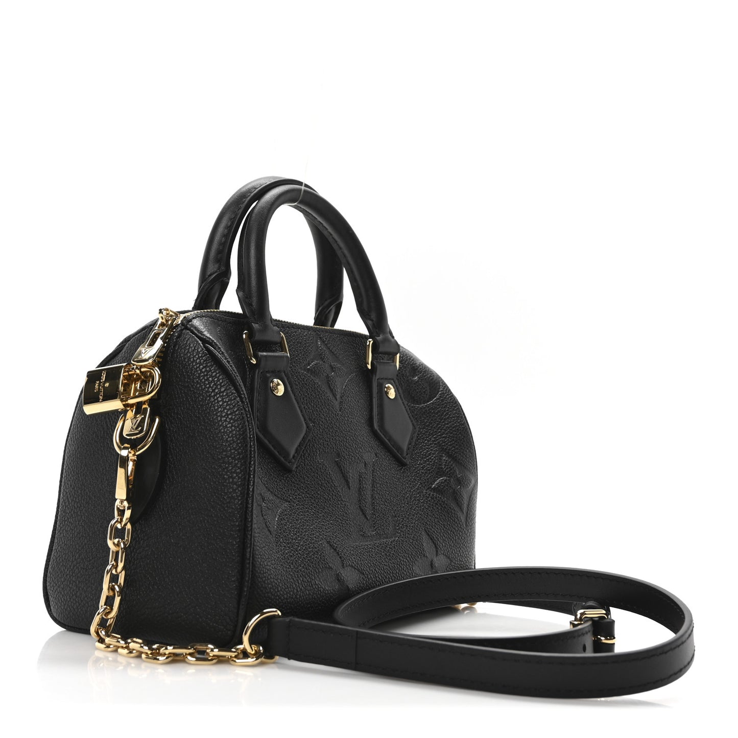 Empreinte Monogram Giant Speedy Bandouliere 20 Black