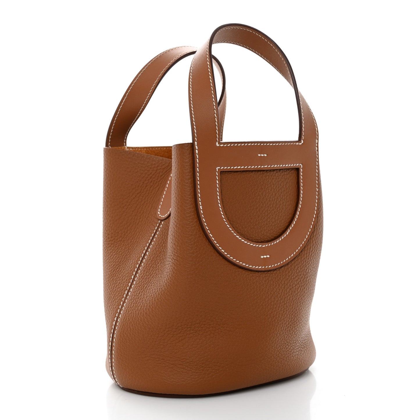 Taurillon Clemence Swift In-The-Loop 18 Bag Gold