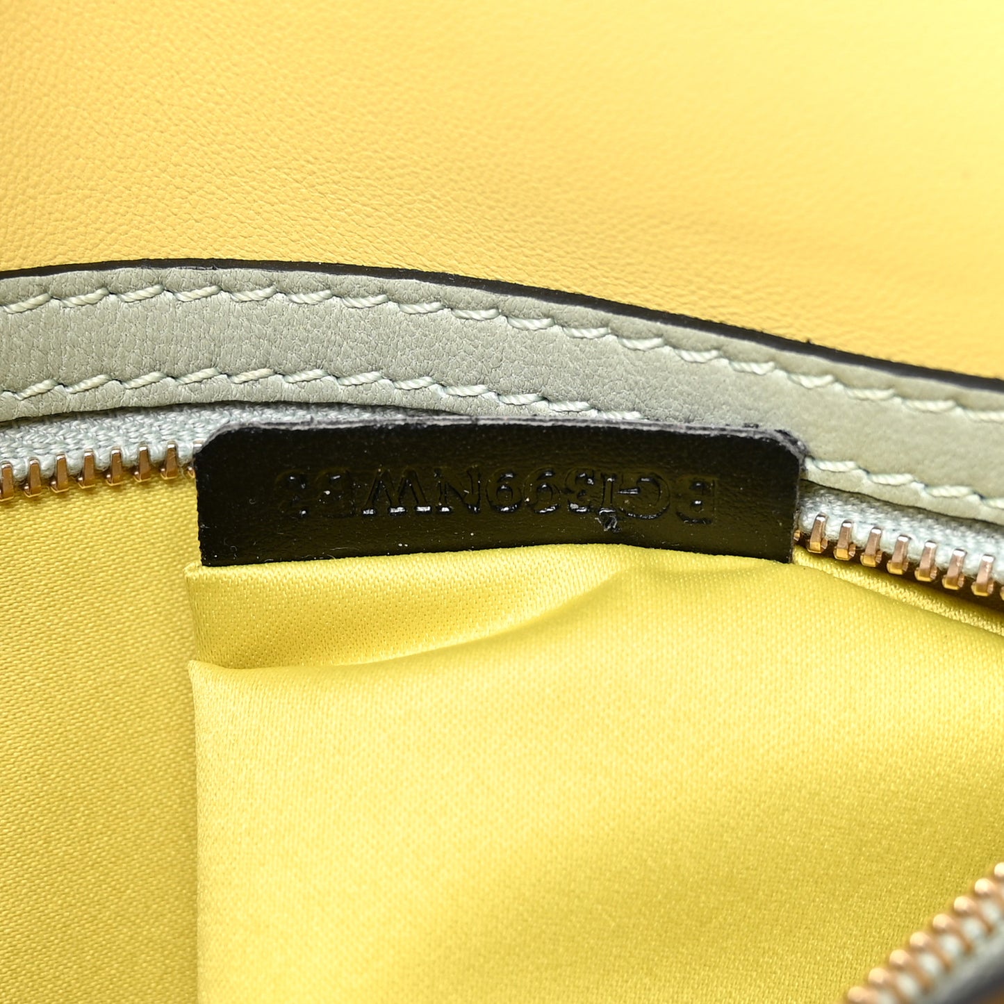 Nappa Watercolor Rockstud Wristlet Clutch Rose Green Yellow Sky