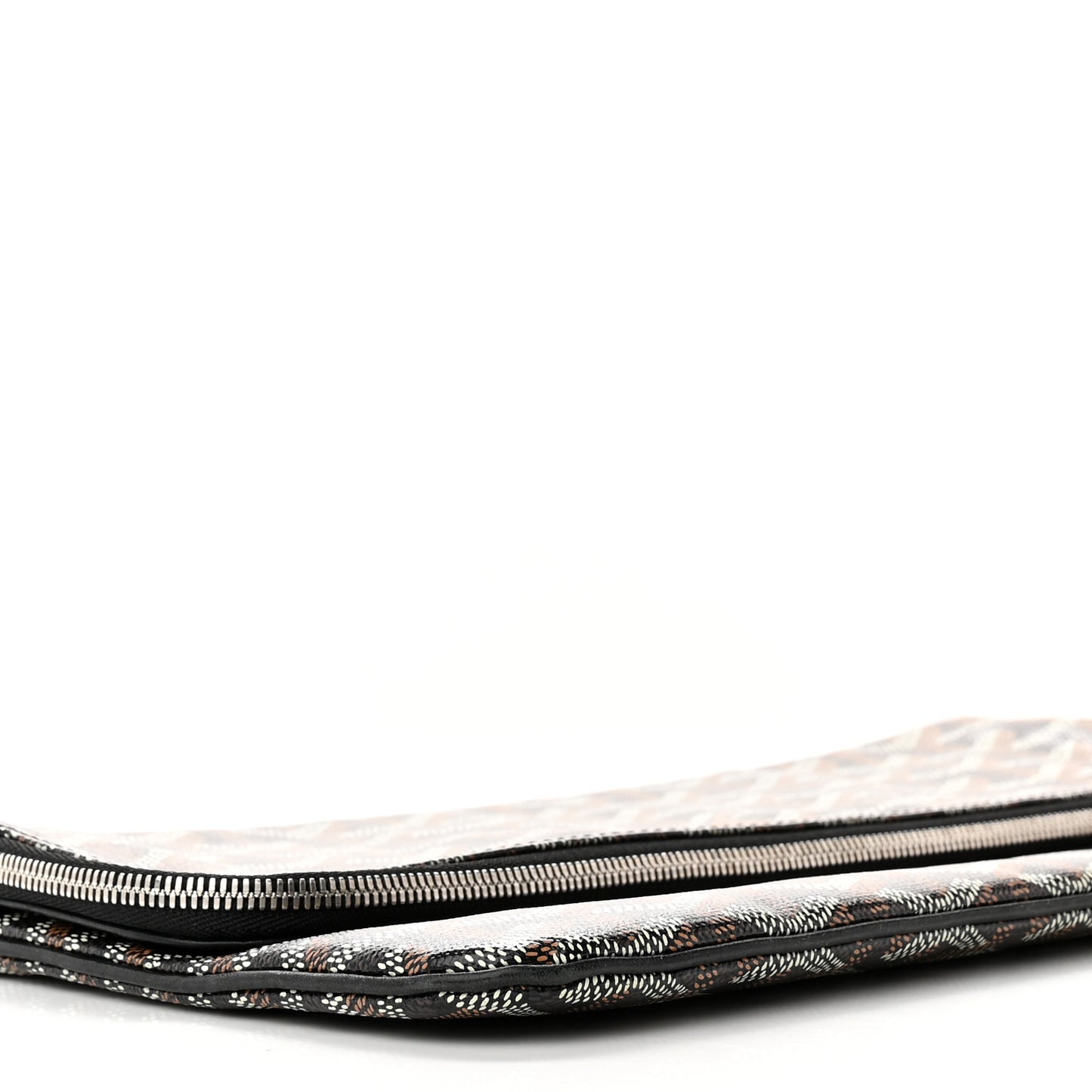 Goyardine Sainte Marie Soft Clutch Black