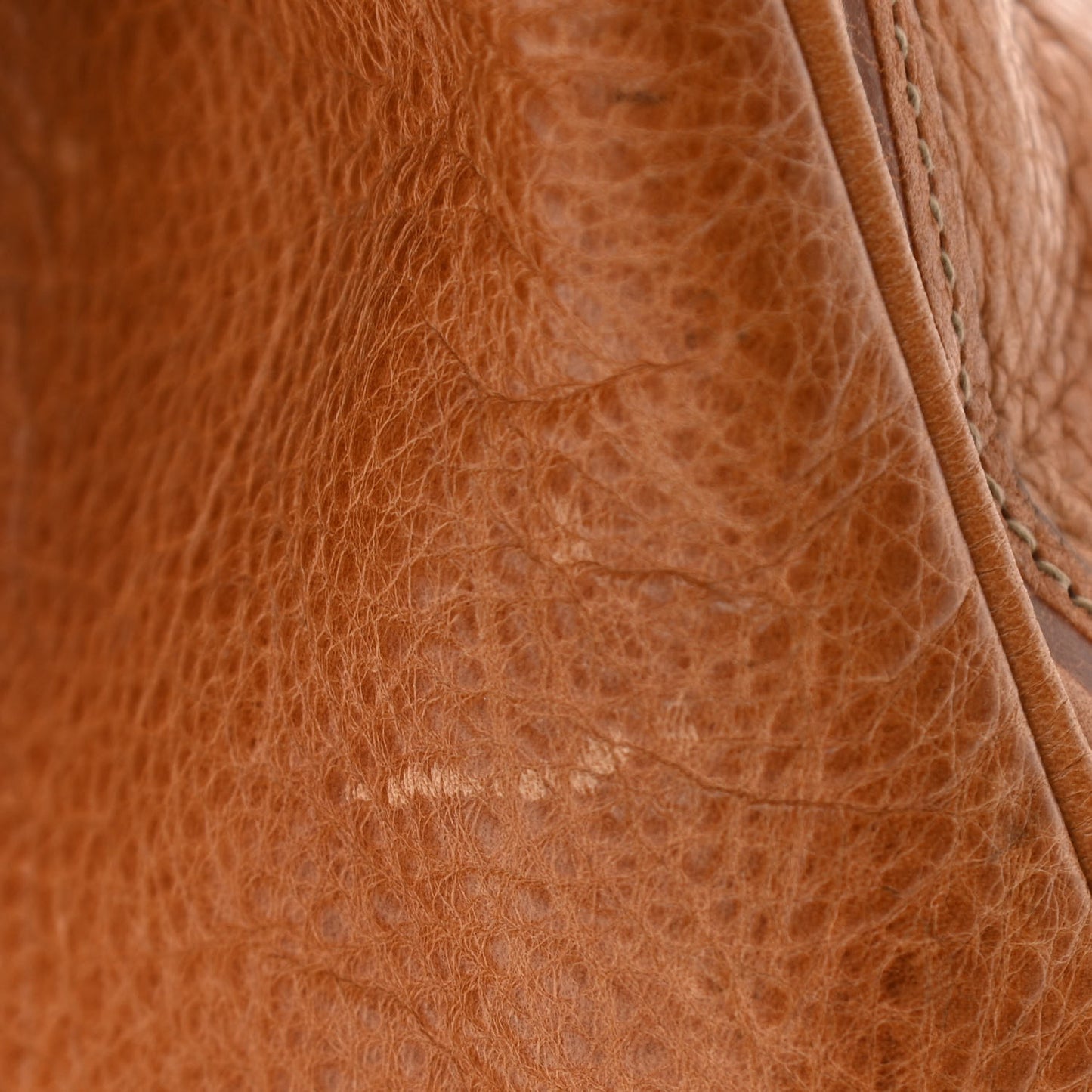 Grained Calfskin Tooled Darwin Bayswater Oak