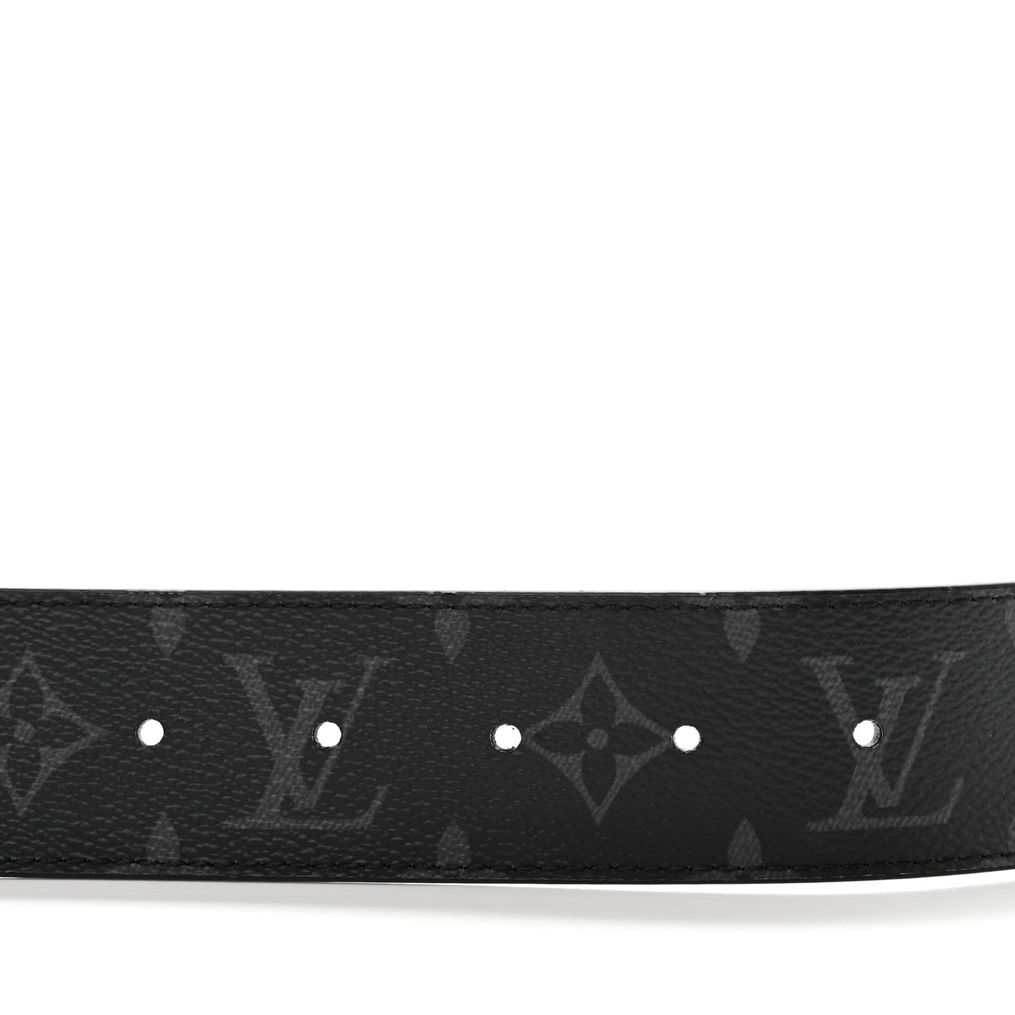 Monogram Eclipse Taigarama 40mm LV Initiales Reversible Belt 100 40 Black