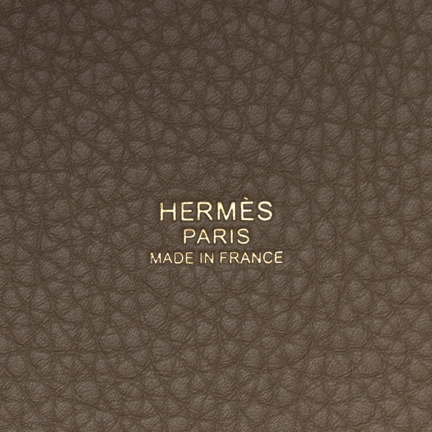 Hermes Taurillon Clemence Picotin Lock 22 MM Etoupe 6 of 11