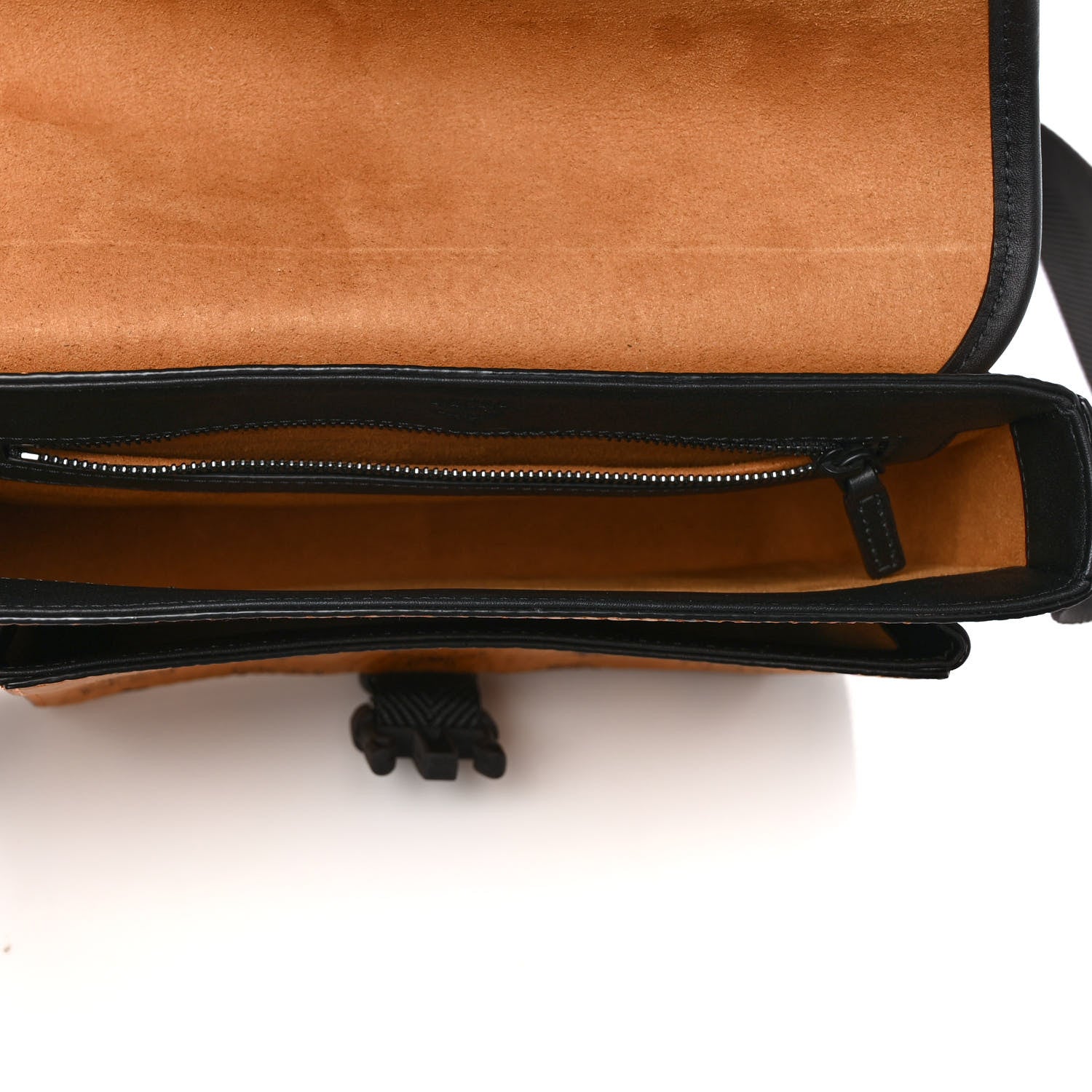 MCM Visetos Small Klassik Messenger Bag Cognac Black 5 of 9