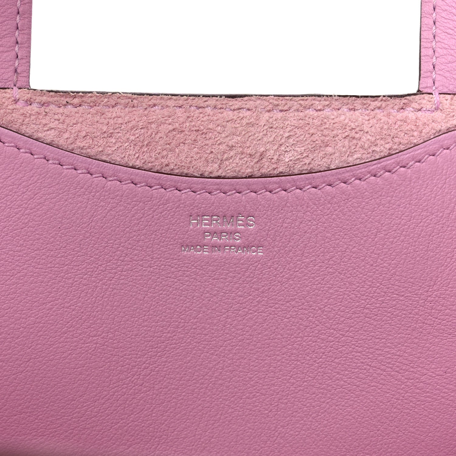 Hermes Taurillon Clemence Swift In-The-Loop 18 Bag Mauve Sylvestre 6 of 11