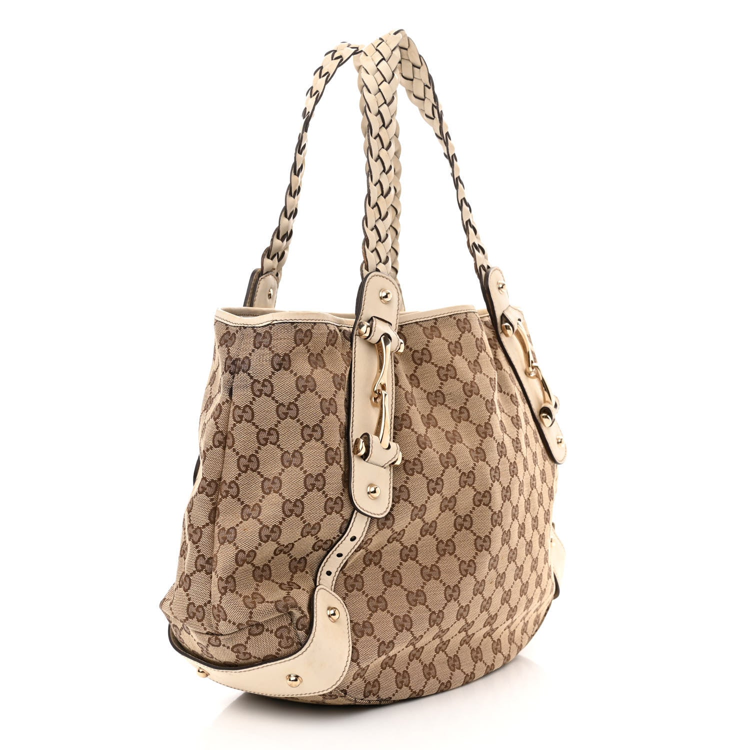 Gucci Monogram Medium Pelham Shoulder Bag Off White 3 of 16