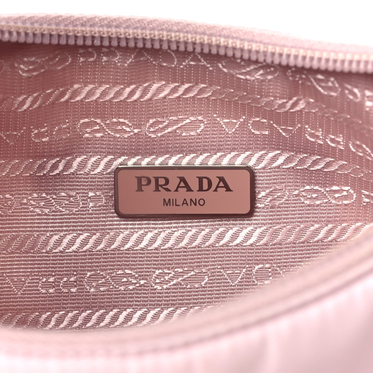 Prada Tessuto Nylon Saffiano Re-Edition 2000 Bag Alabastro 6 of 9