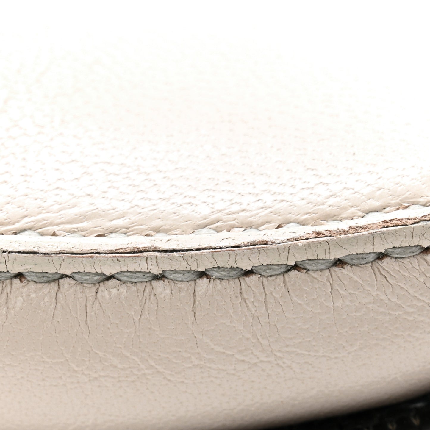 Goatskin Womens Logo 15mm Loafers 35.5 Mystic White