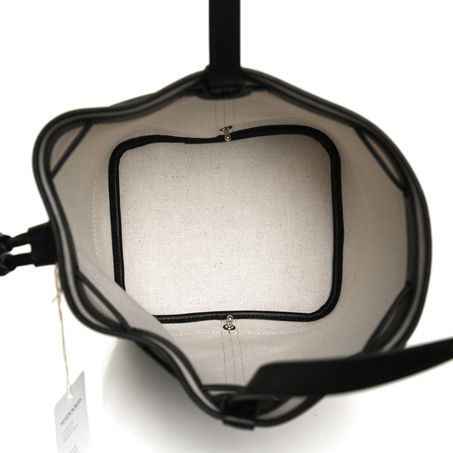 Goyardine Petit Flot Bucket Bag PM Black