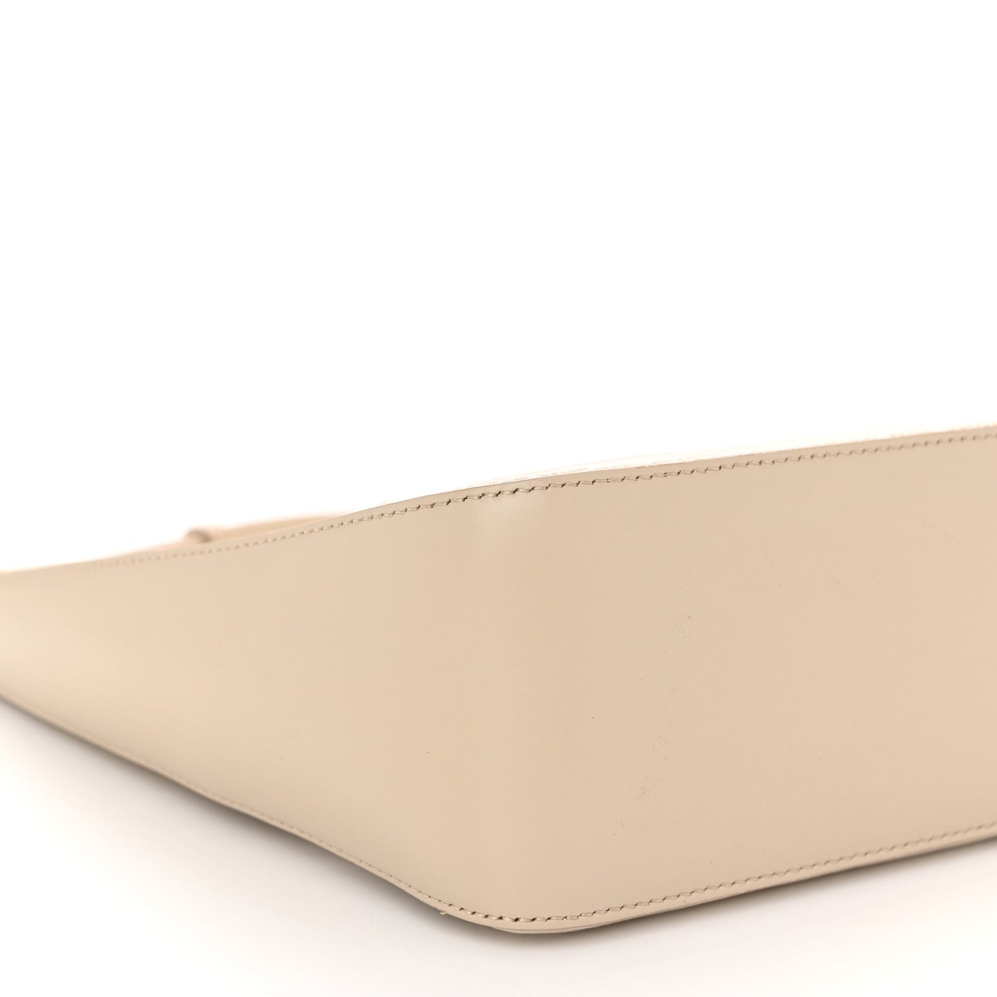 Coated Canvas Logo 4G Embossed Small Moon Cut Out Shoulder Bag Natural Beige