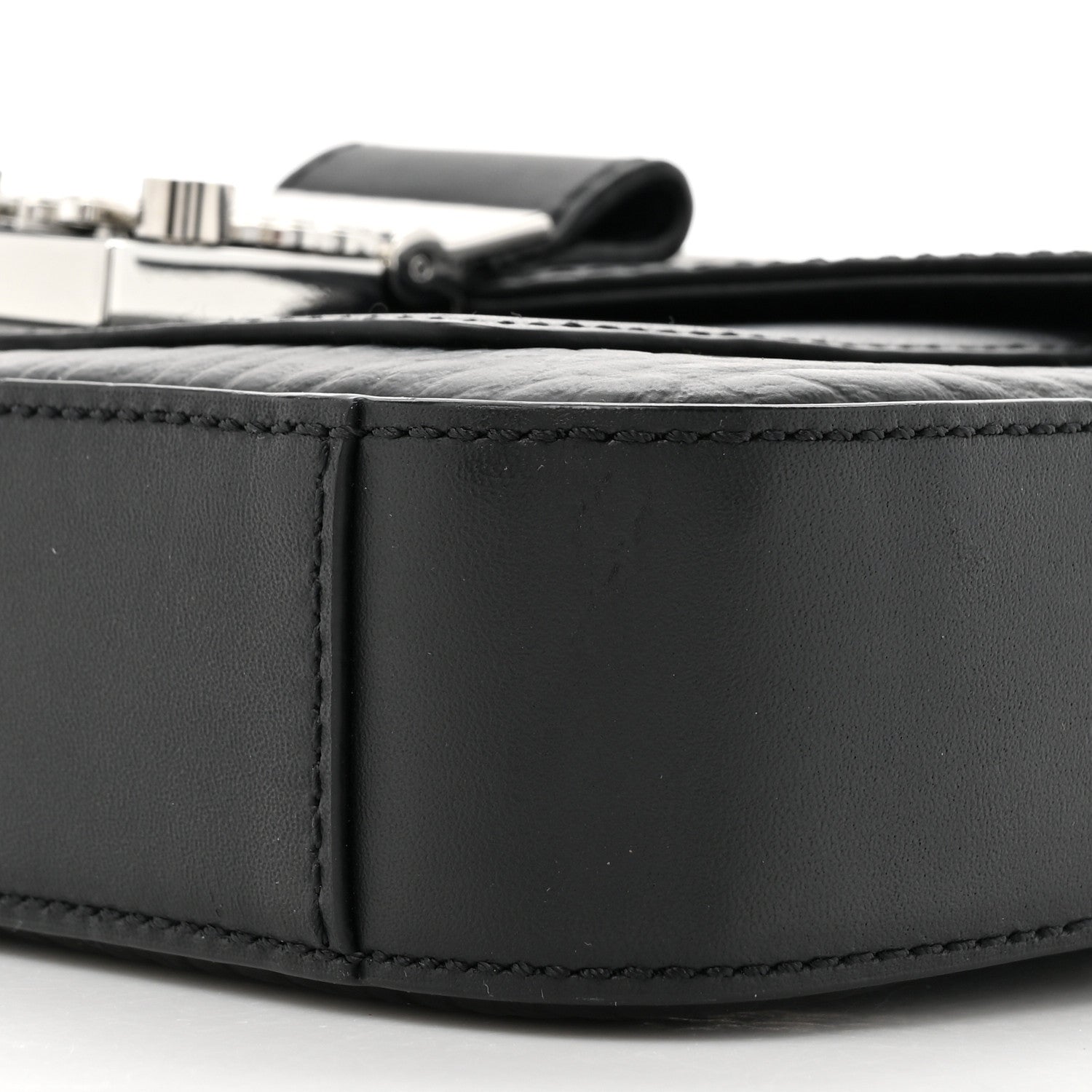 MCM Visetos Small Millie Crossbody Belt Bag Black 8 of 12