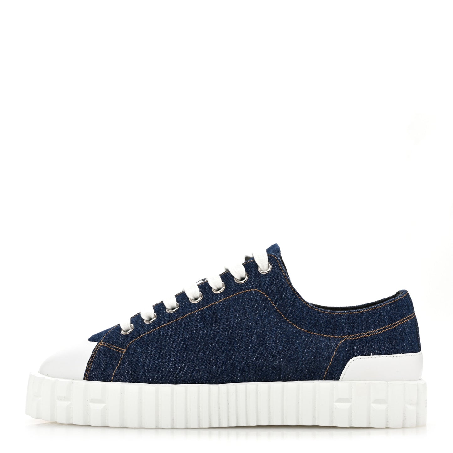 Denim Womens Cross Sneakers 37 Bleu