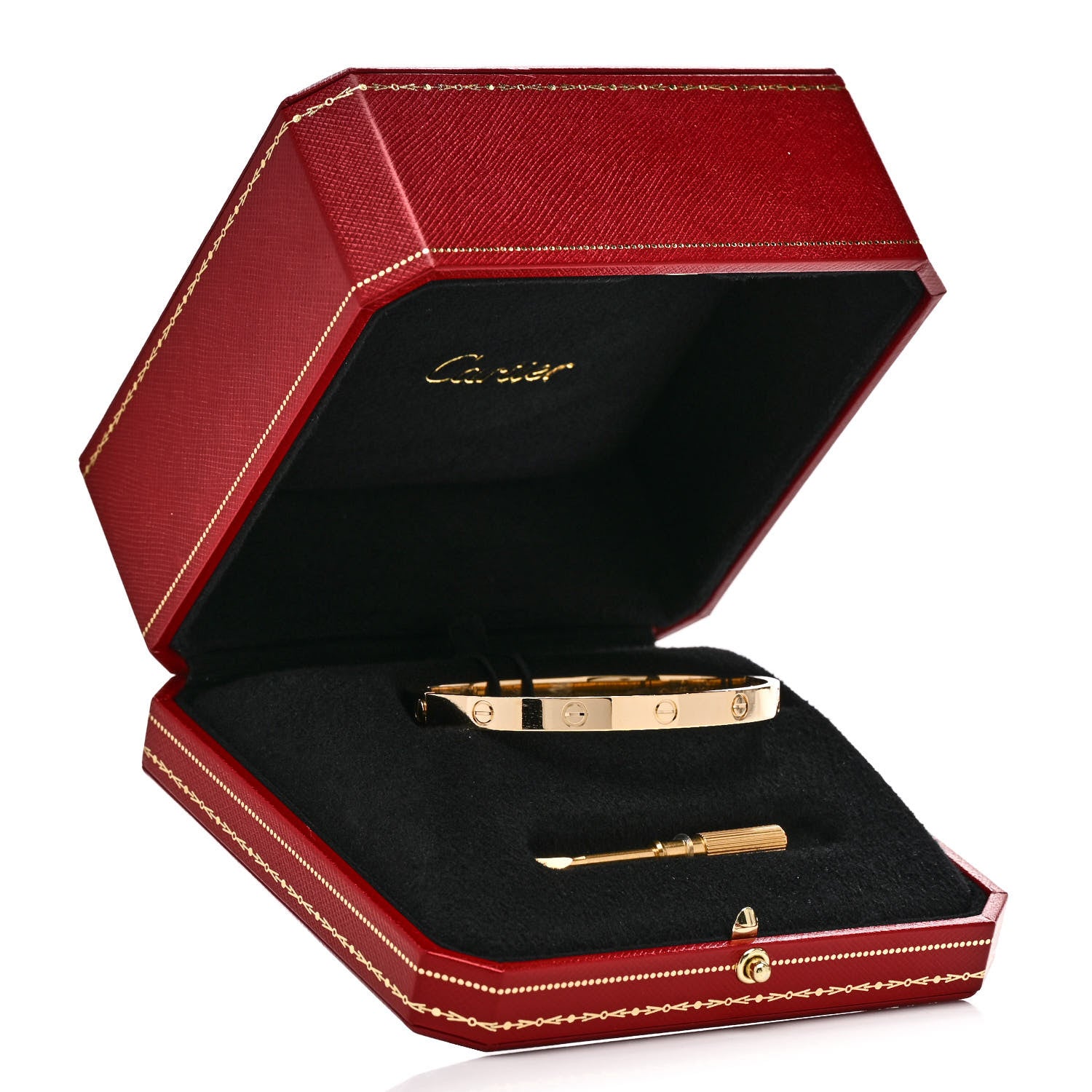 Cartier 18K Yellow Gold LOVE Bracelet 19 9 of 9