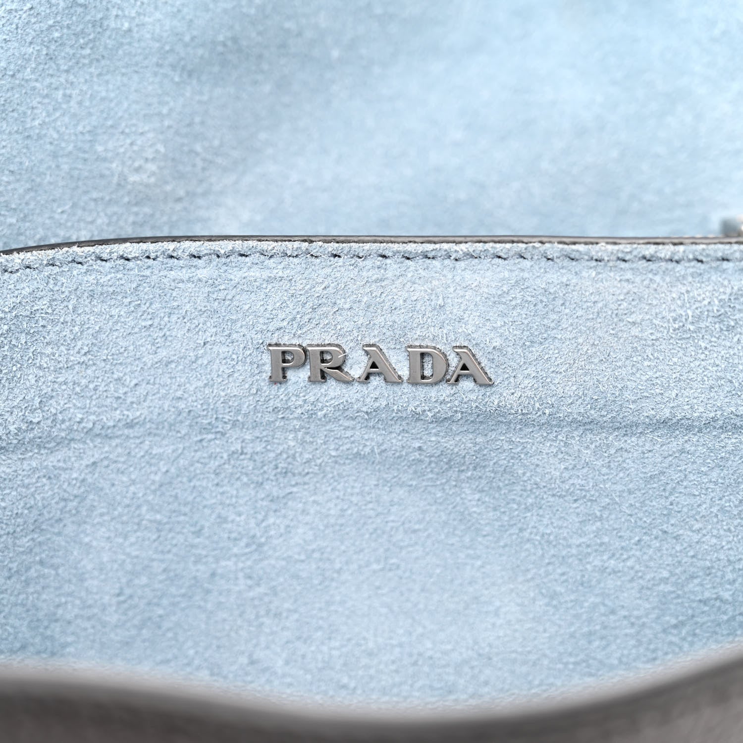 Prada Glace Calfskin Large Soft Cahier Bag Black 7 of 13