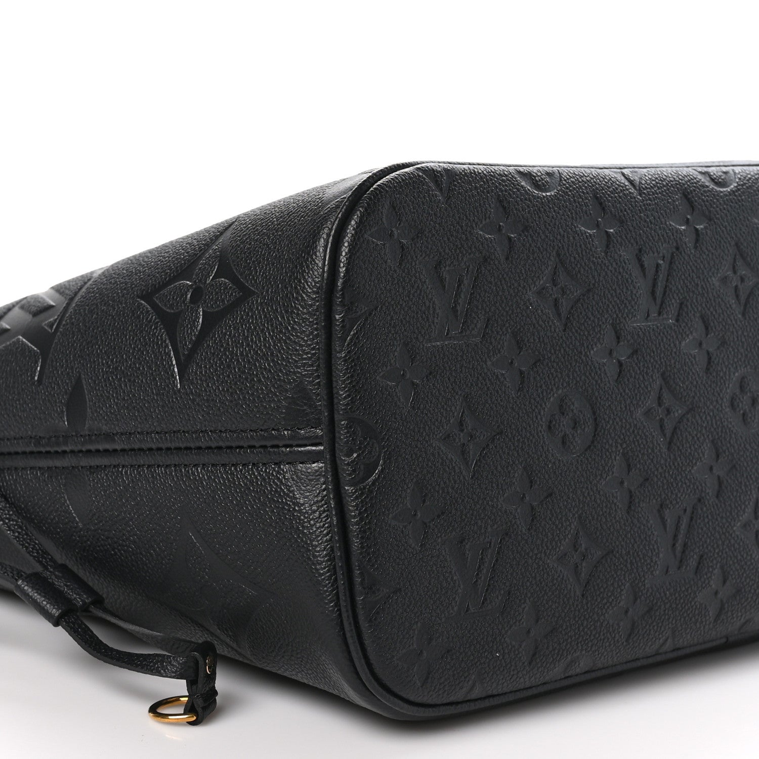 Louis Vuitton Empreinte Monogram Giant Neverfull MM Black 9 of 11