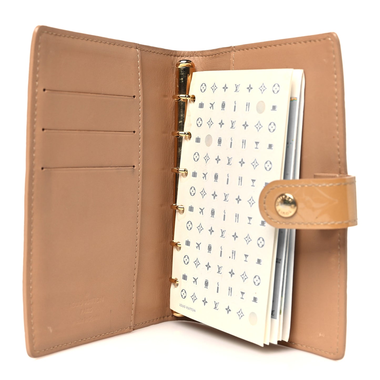 Vernis Small Ring Agenda Cover Marshmallow