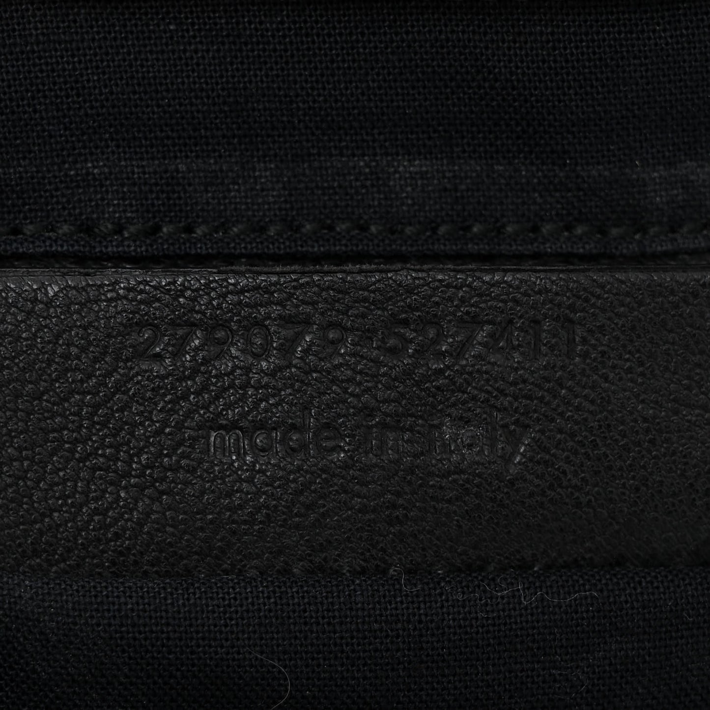Sheepskin Medium Cabas ChYc Black
