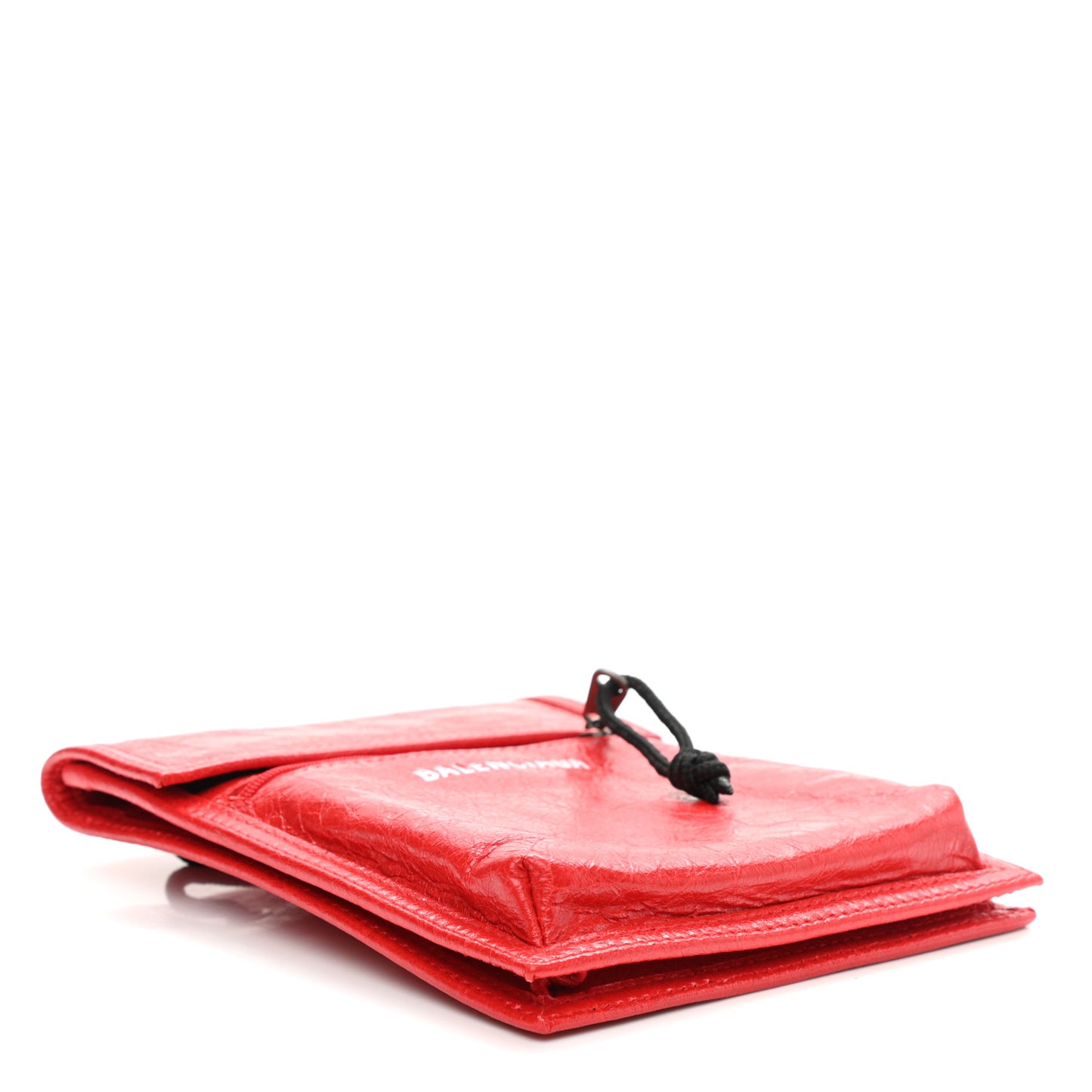 Agneau Arena Small Explorer Crossbody Pouch Red
