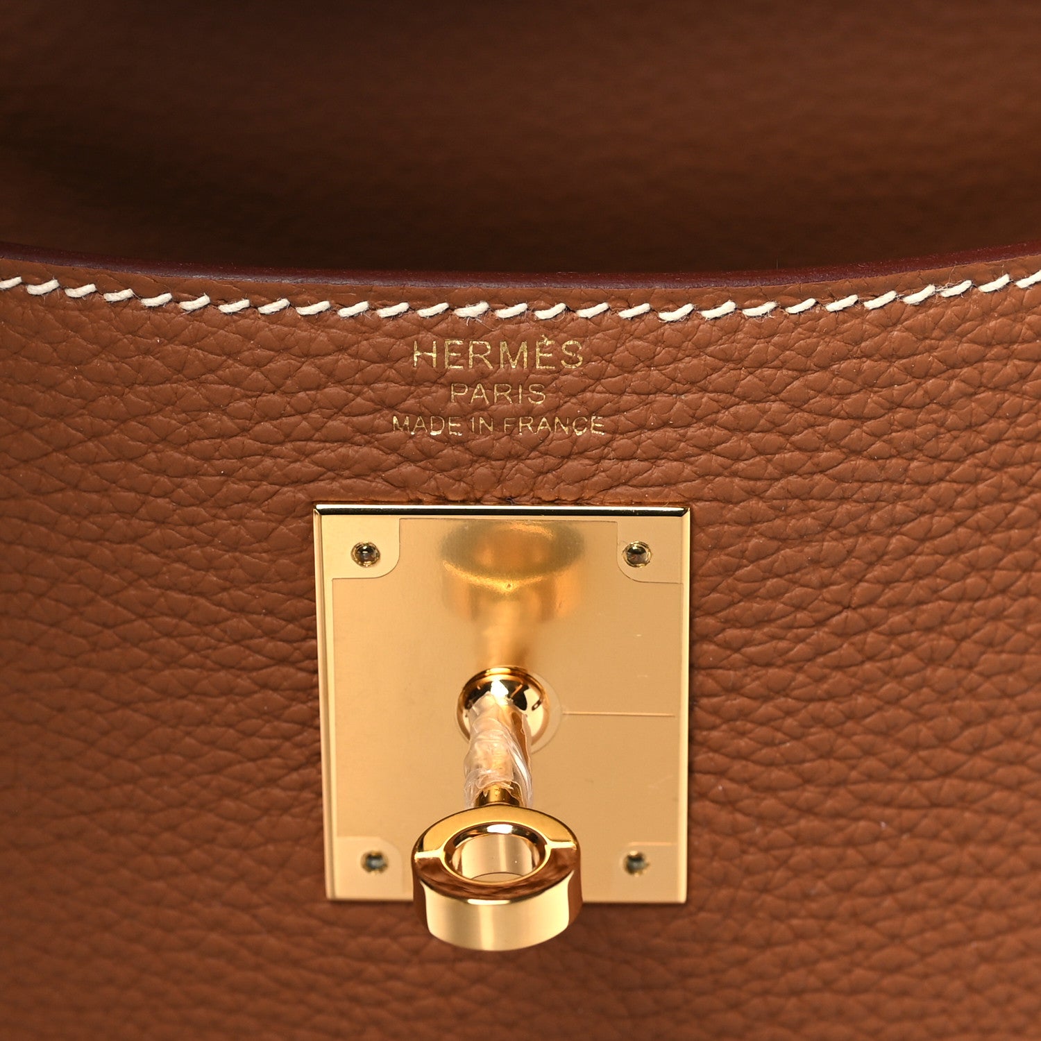 Hermes Togo Kelly Retourne 28 Gold 6 of 11