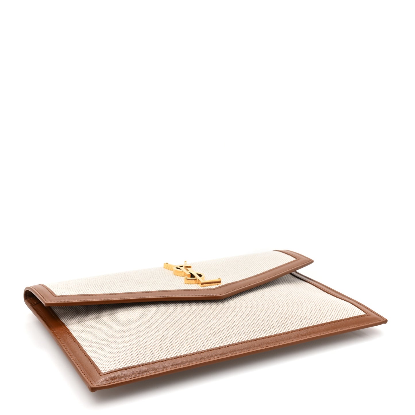 Canvas Uptown Pouch Natural Beige Brick