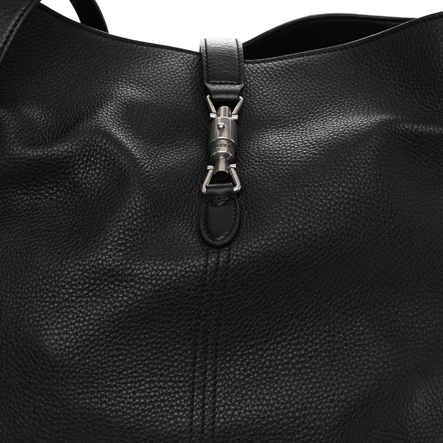 Soft Grained Calfskin Small Jackie 1961 Shoulder Bag Black