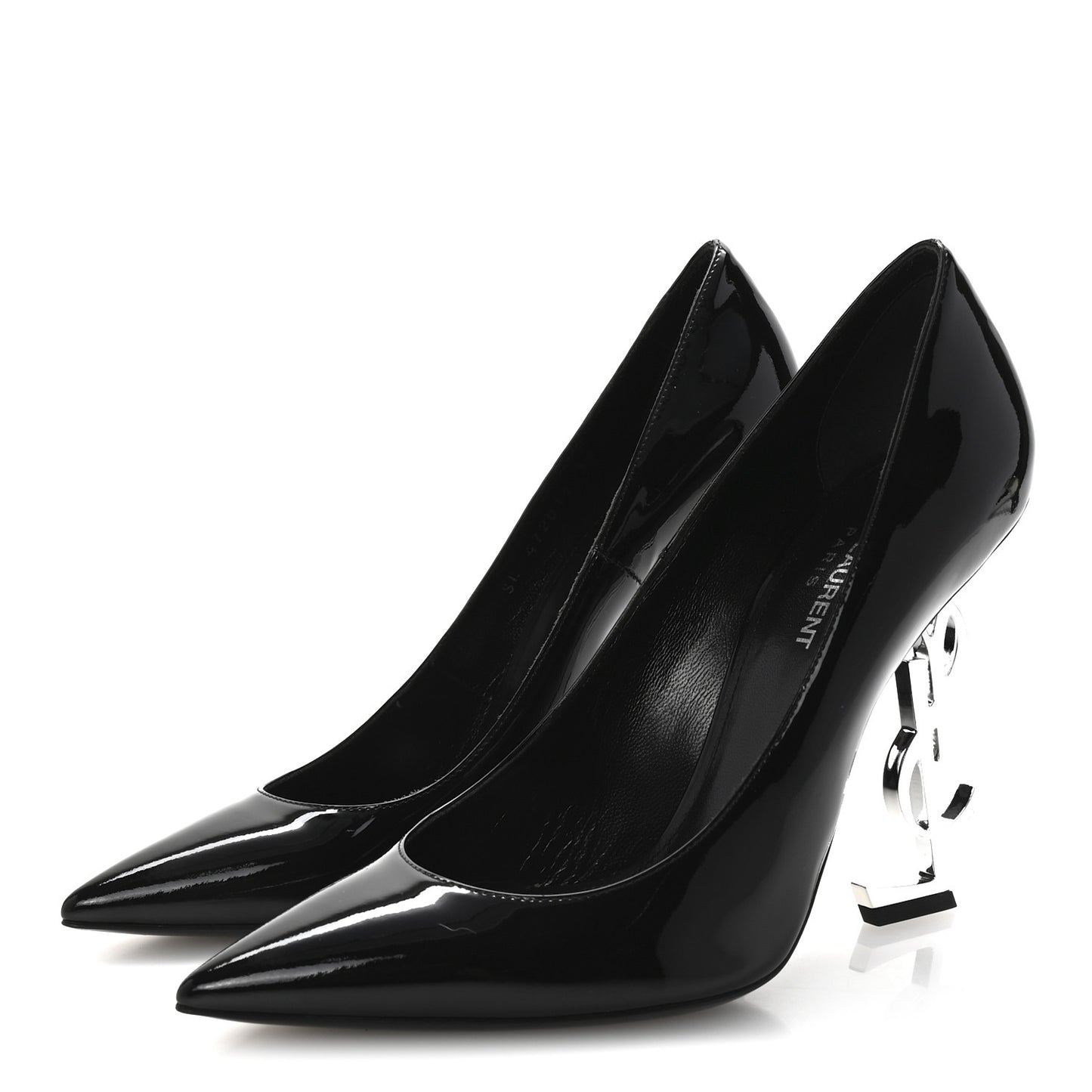 Patent Opyum 110 Pumps 39 Black Silver