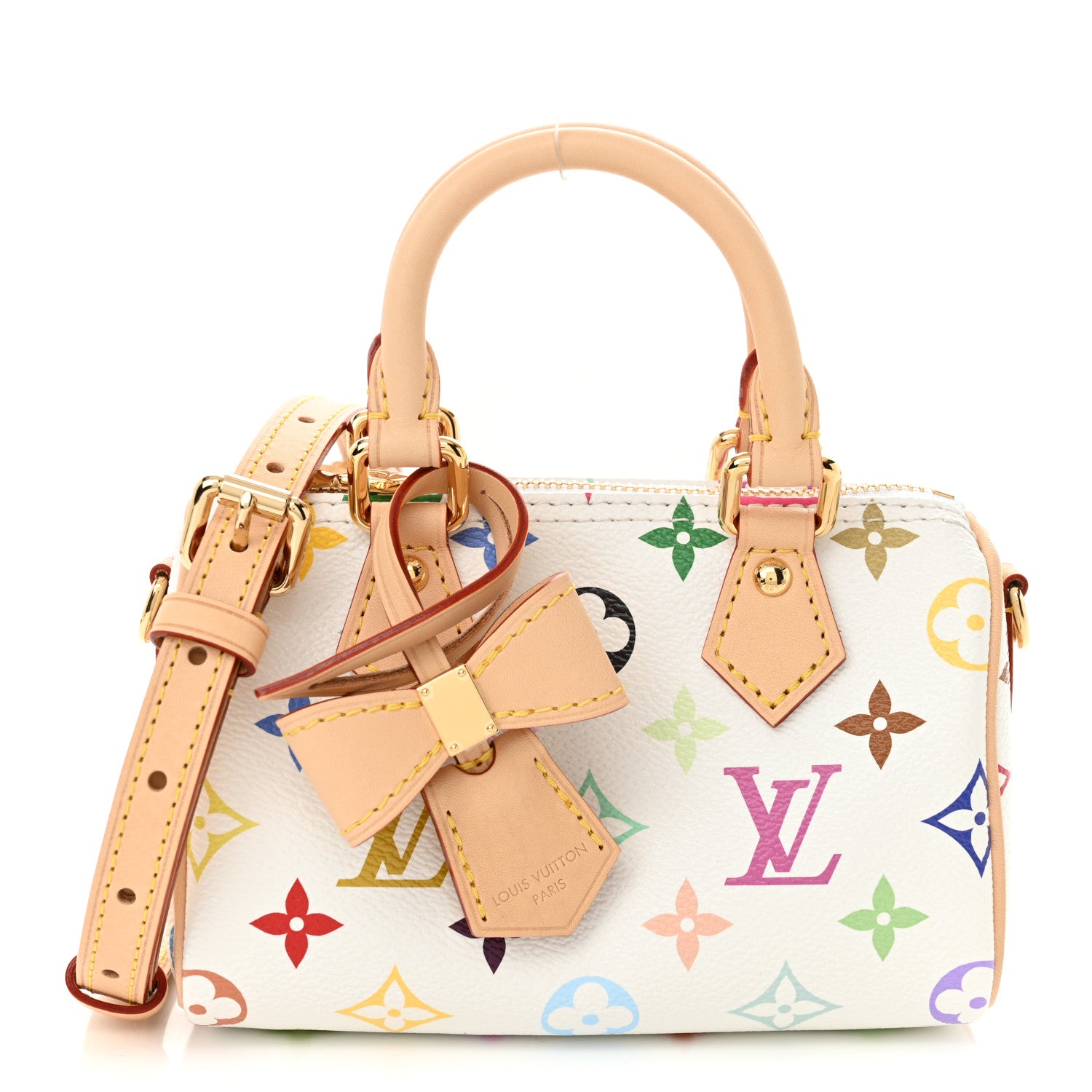 Louis Vuitton LV X TM Monogram Multicolor Nano Speedy White 1 of 10