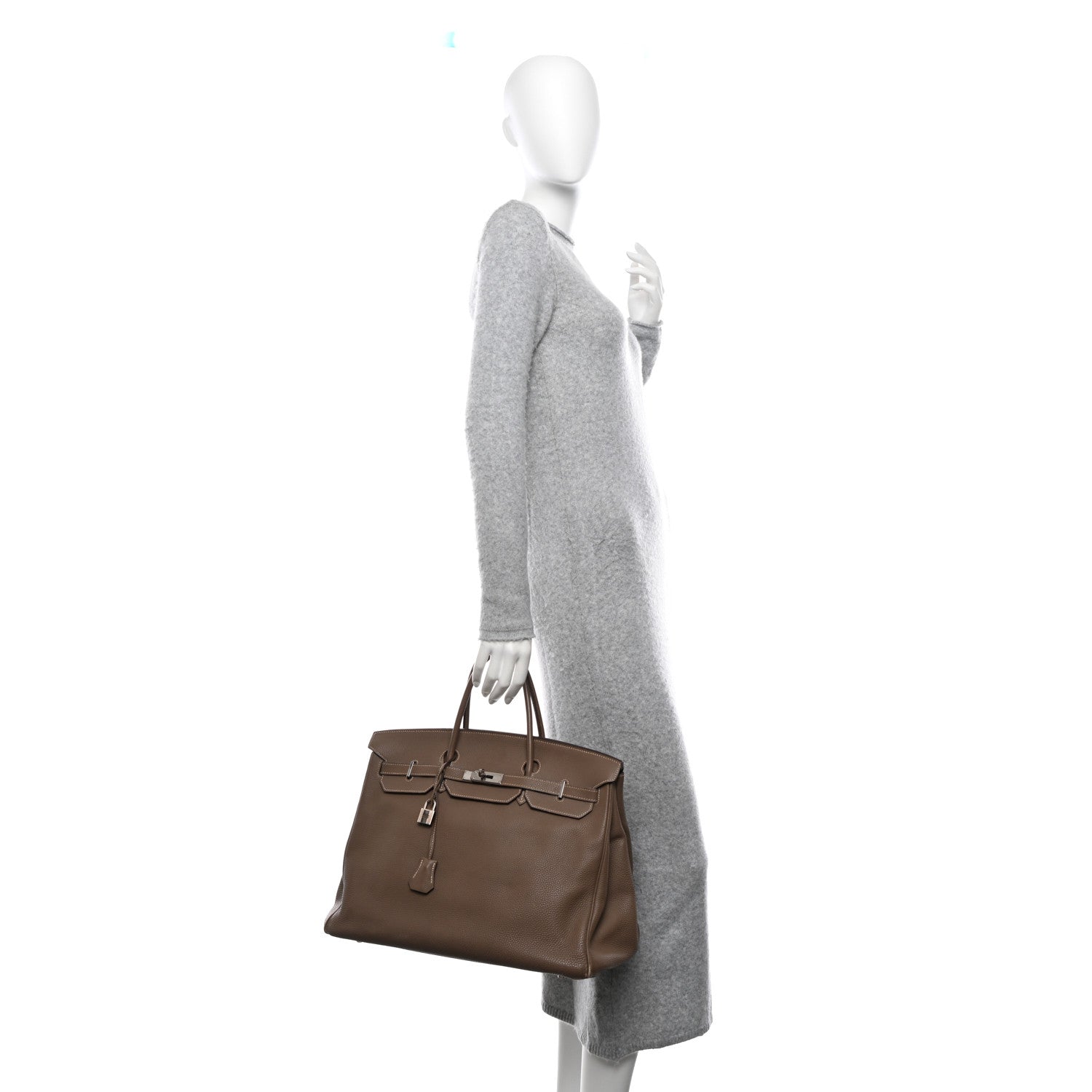 Hermes Togo Birkin 40 Etoupe 2 of 18