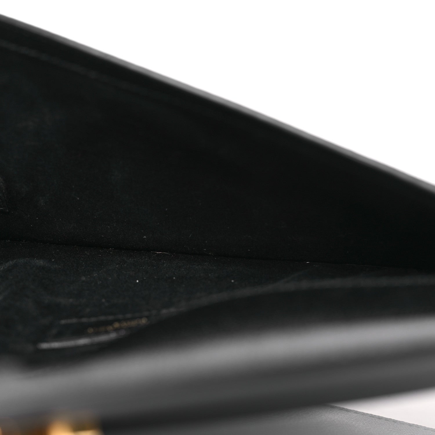 Saint Laurent Grain De Poudre Uptown Pouch Black 5 of 9