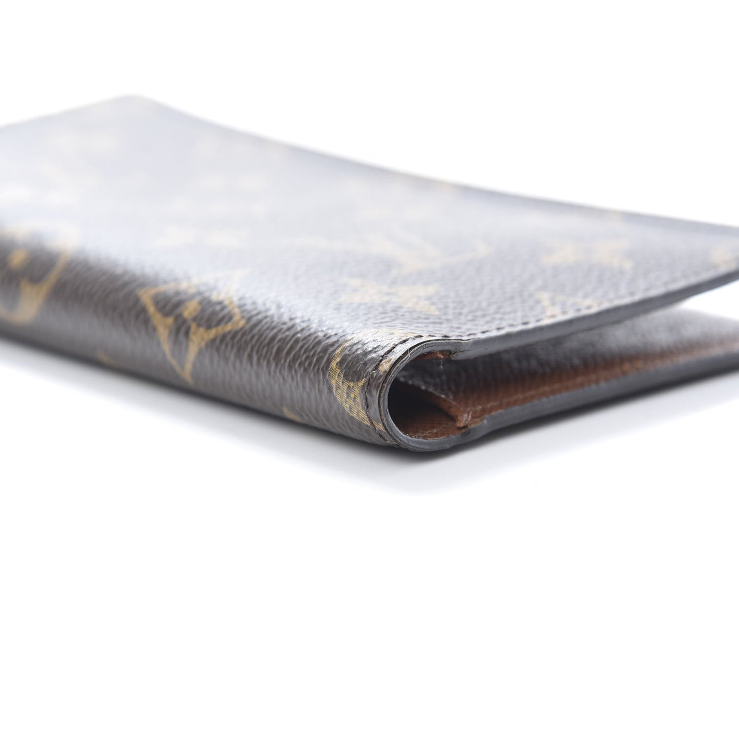 Monogram Checkbook Holder Case Wallet