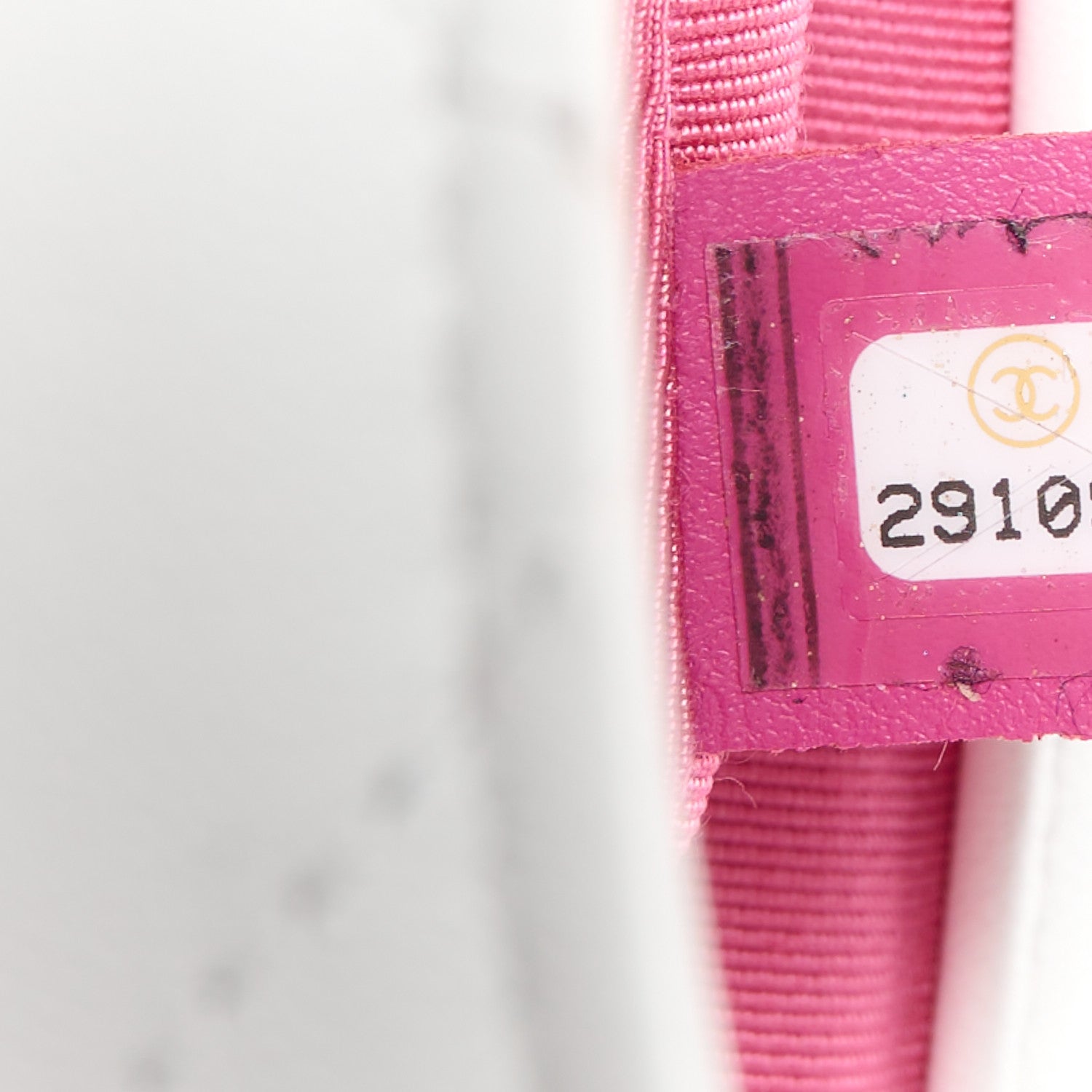 Chanel Lambskin Quilted Small Circular Handle Bag White 8 of 11