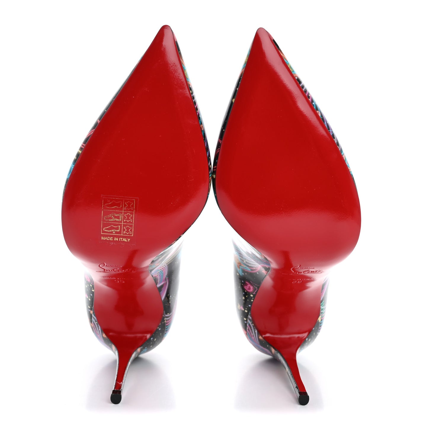 Patent Starlight Hot Chick 100 Pumps 39 Multicolor