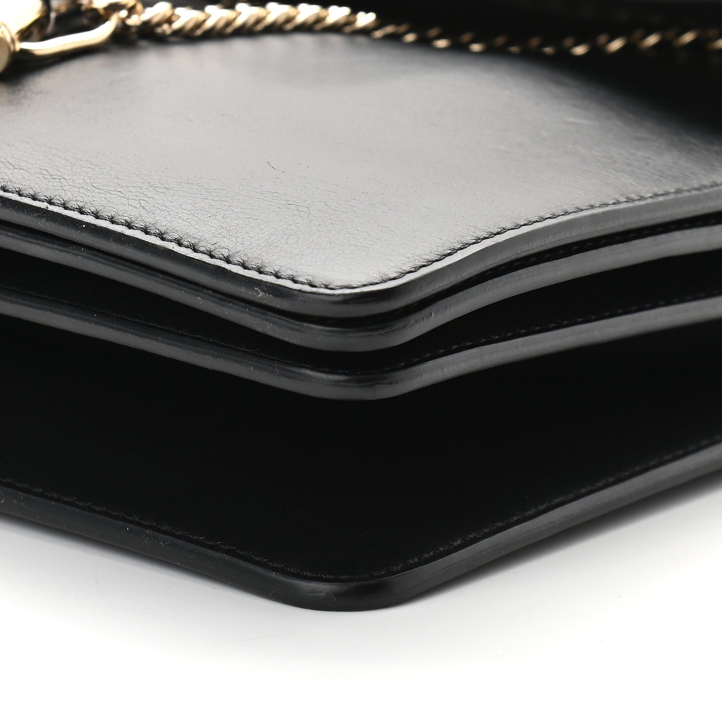 Suede Calfskin Medium Faye Shoulder Bag Black