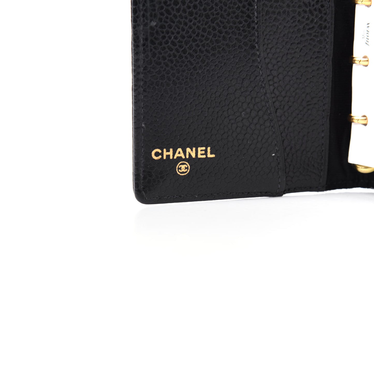 Caviar CC Small Ring Agenda Planner Black