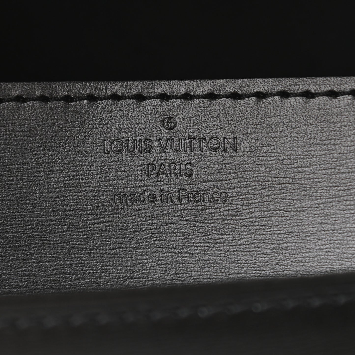 Calfskin Chain Louise MM Black