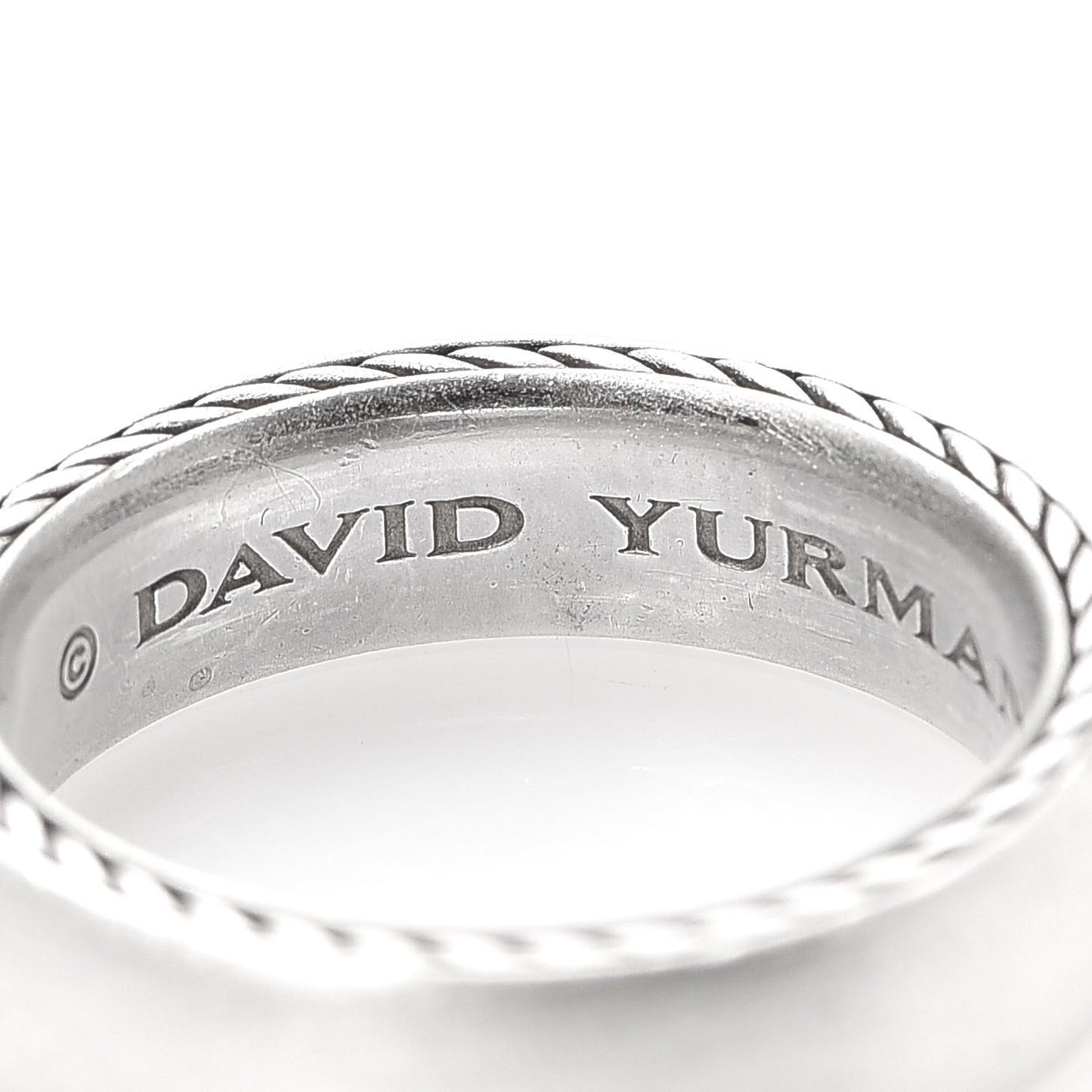 Sterling Silver 6mm Streamline Band Ring 61 9.5