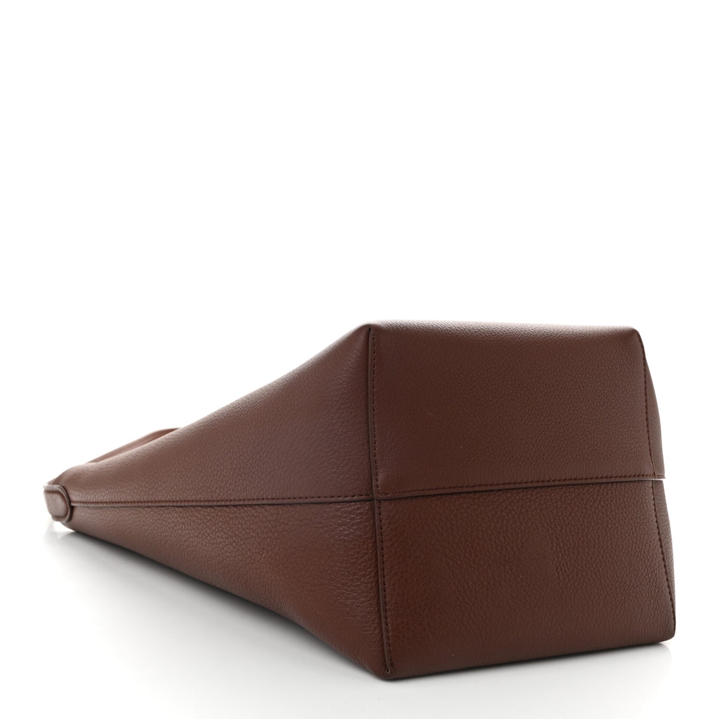 Grained Calfskin Medium N/S Park Tote Cognac