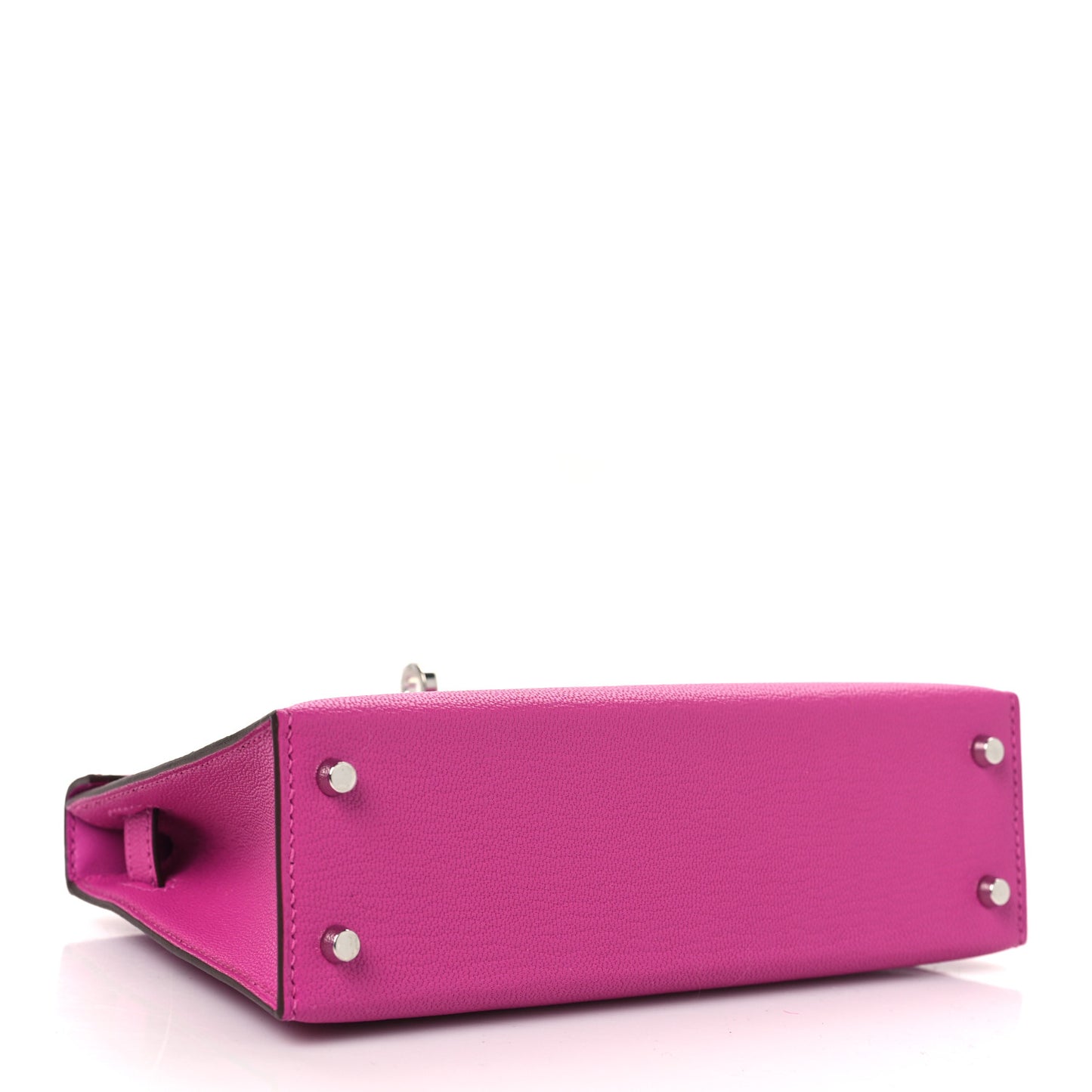 Chevre Mysore Mini Kelly Sellier 20 Rose Pourpre