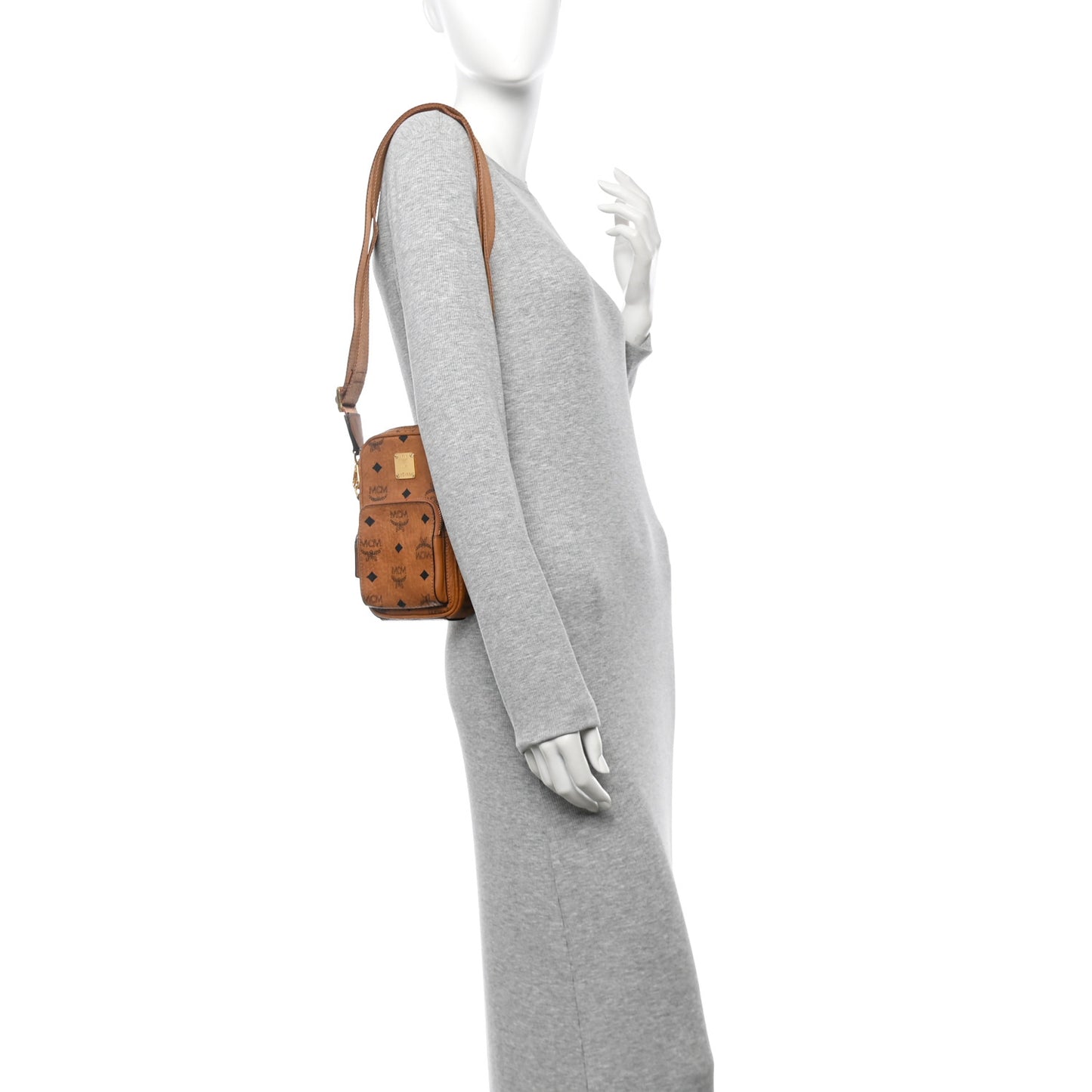 Visetos Crossbody Bag Cognac