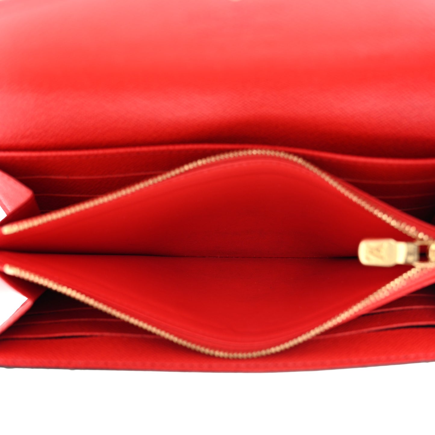 Monogram Sarah Wallet NM Coquelicot