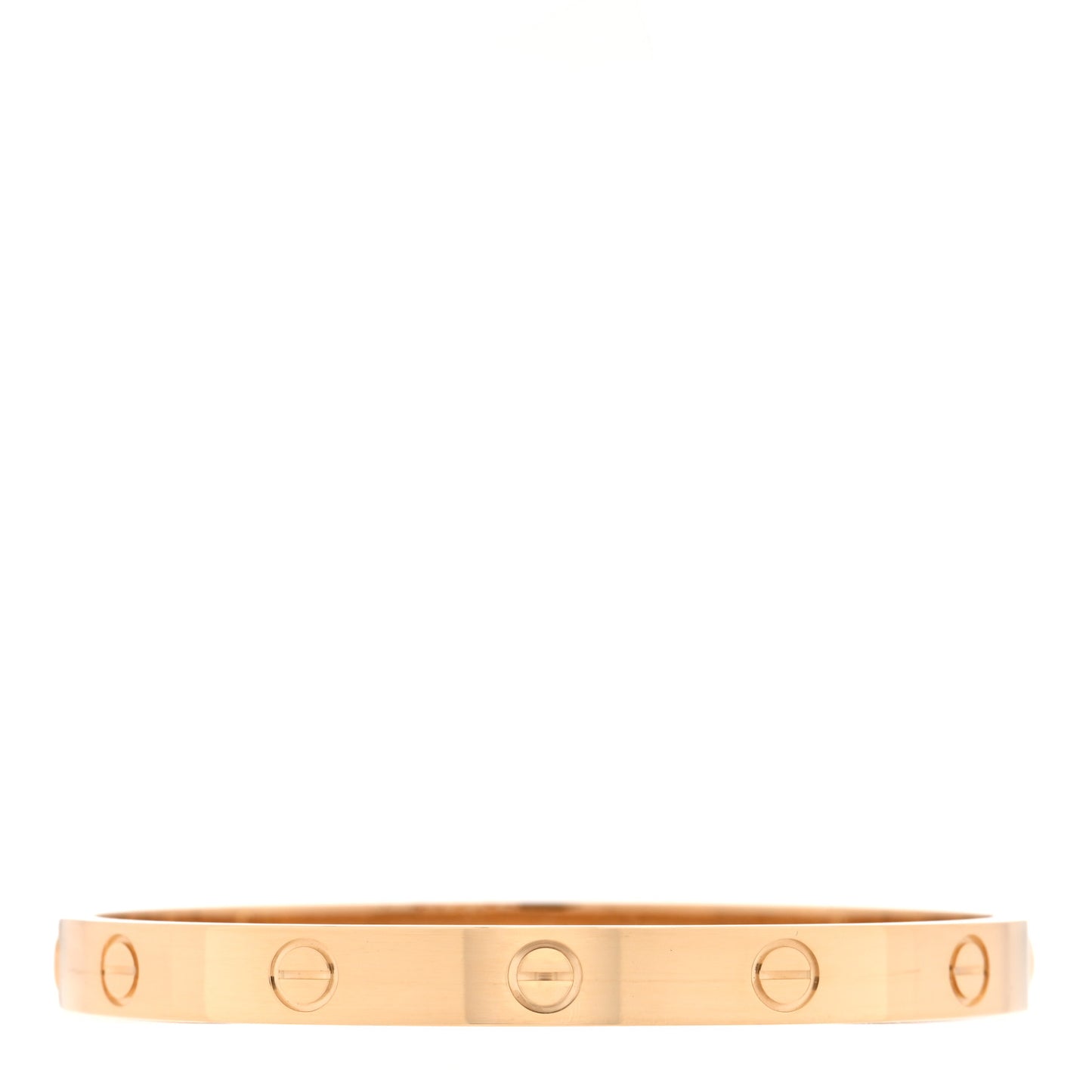 18K Yellow Gold LOVE Bracelet 17