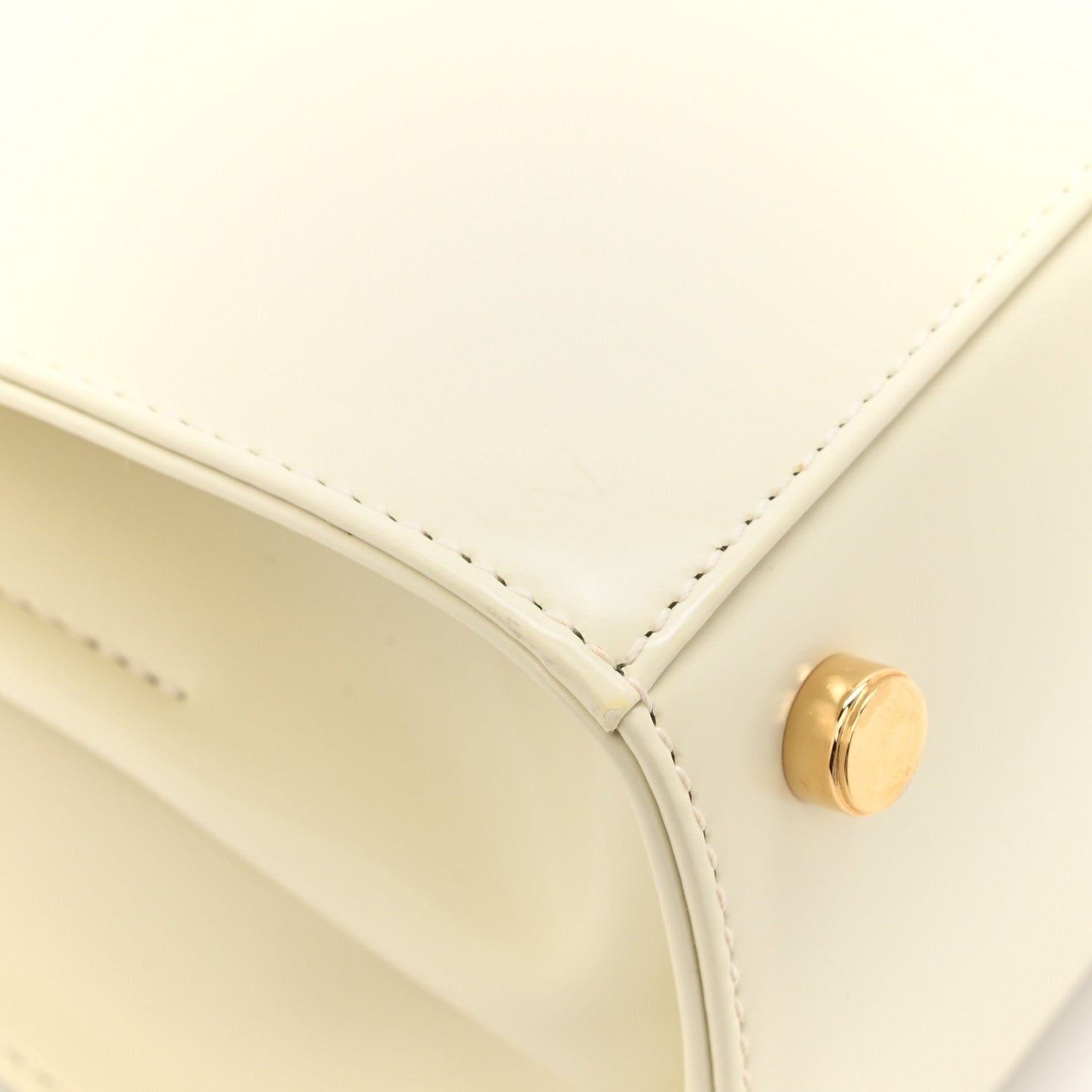 Salvatore Ferragamo Brushed Off Calfskin Small Iconic Top Handle Bag Magnolia 14 of 16