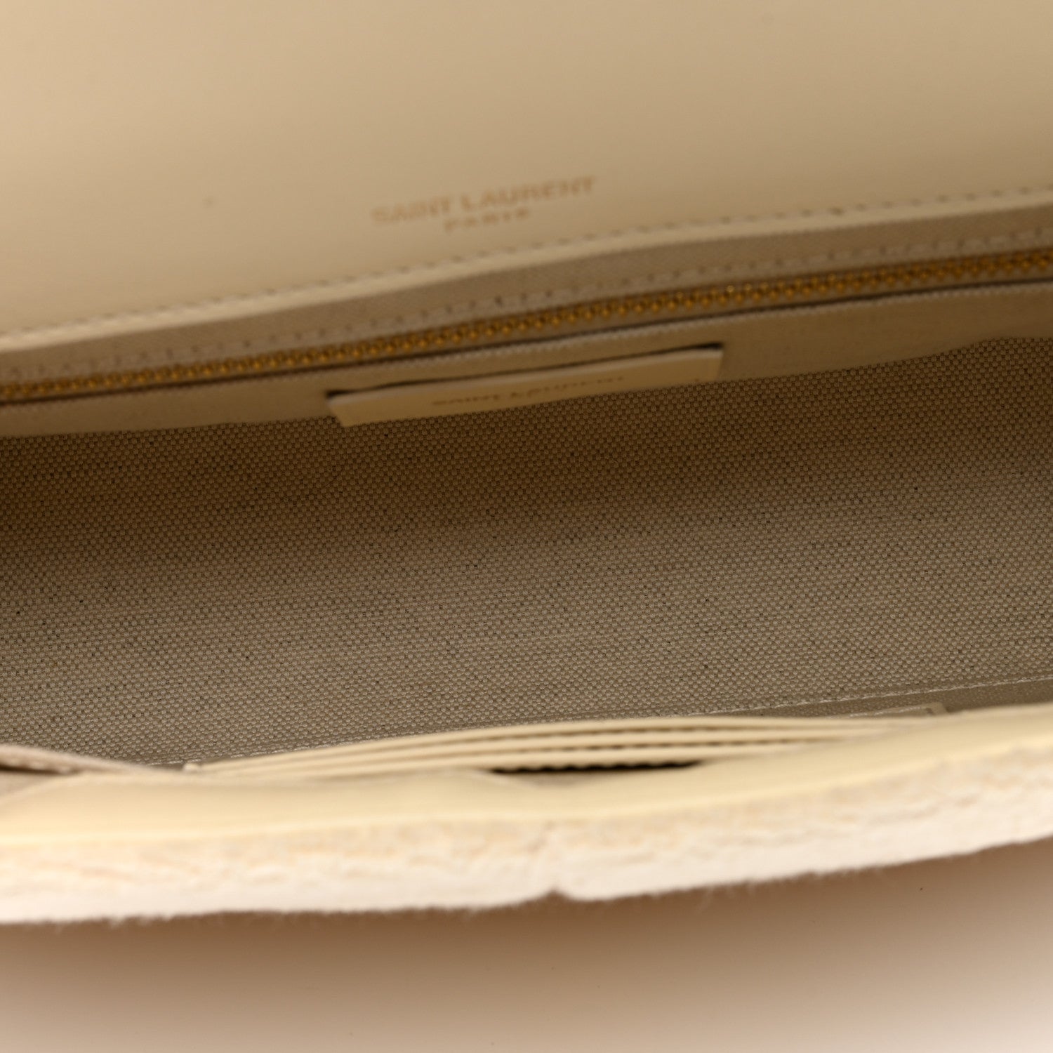 Saint Laurent Terry Patchwork Monogram Medium Jamie Tropical Sand 5 of 9