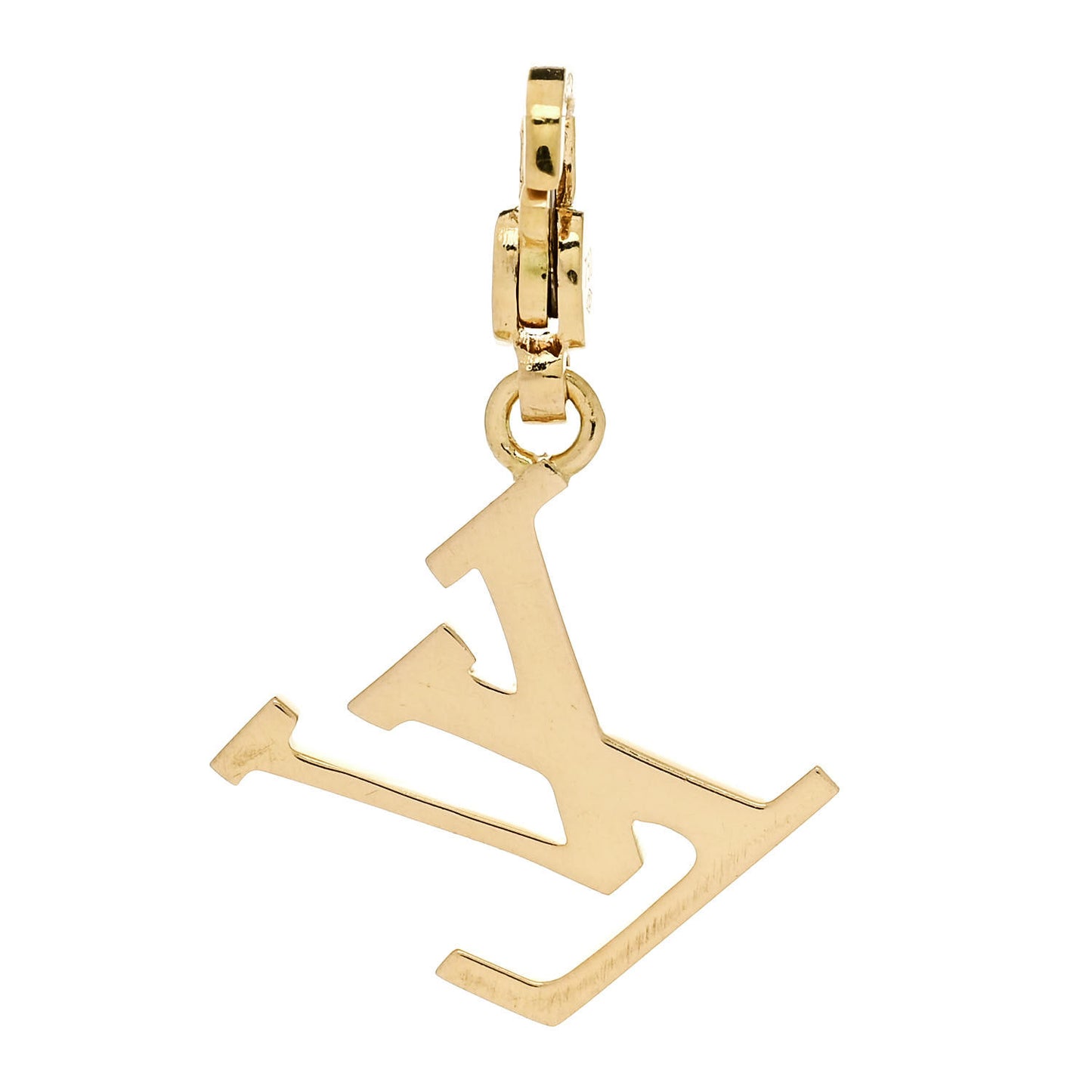 18K Yellow Gold LV Initiales Charm