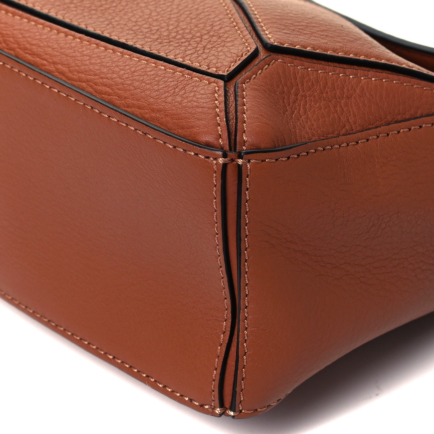 Loewe Calfskin Mini Puzzle Bag Tan 9 of 9