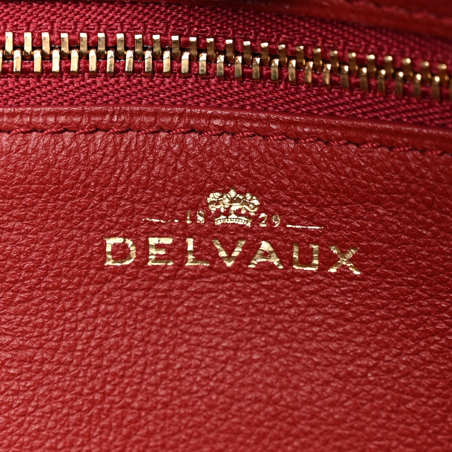 Grained Calfskin Le Pin Tote Red